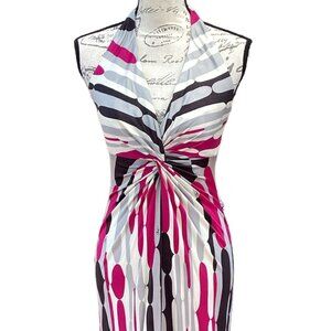 Trina Turk Halter Top Cocktail Dress